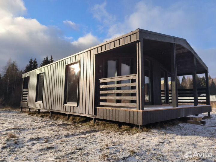 Дом теплый 40 м кв за 60 дней гс-2750