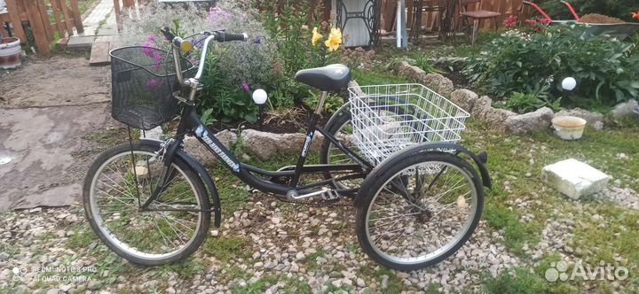 Трёхколёсный велосипед фермер