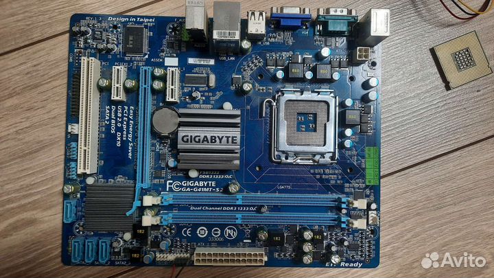 Материнская плата сокет 775