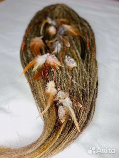 Дреды ручной работы