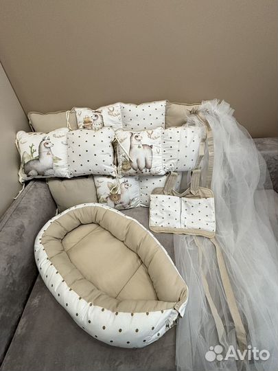 Комплект в детскую кроватку Fadora.home