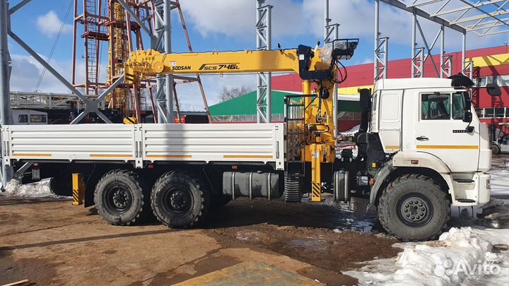 КамАЗ 43118-3090-50 с КМУ, 2022