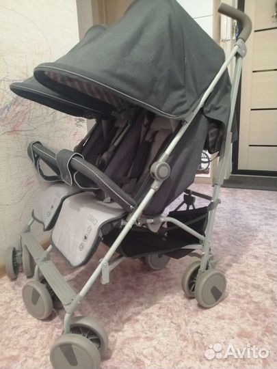 Коляска для двойни