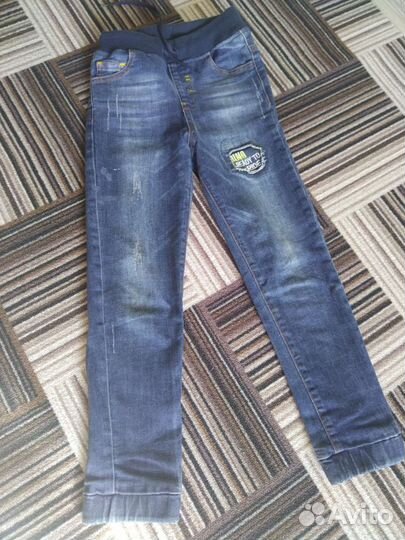 Джинсы на мальчика 122