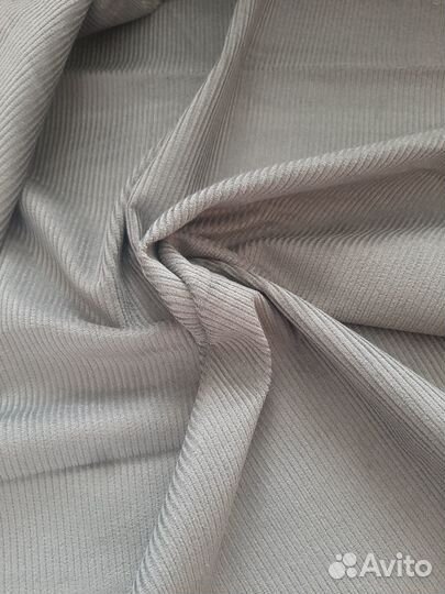 Ткань Вельвет Красный/Серый/Желтый