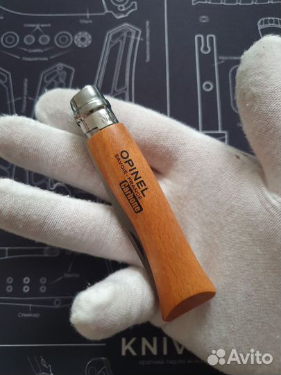 Складной нож Opinel №7 Carbone