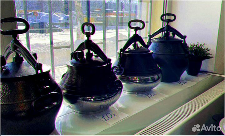 Казан чугунный