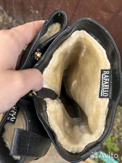 Сапоги зимние натуральная кожа