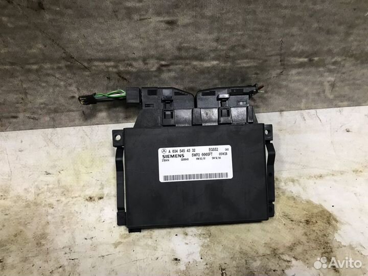 Блок управления акпп, EGS Mercedes 0345454332