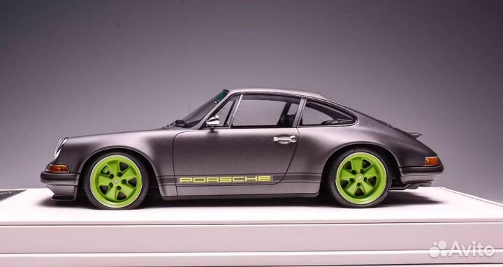 Porsche 911 Singer Matt Grey IVY 1:18