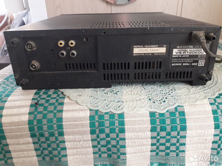 Видеомагнитафон на запчасти