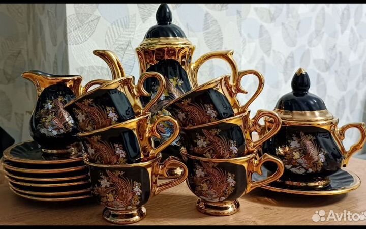 Старинный турецкий сервиз