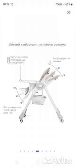 Детский стульчик для кормления