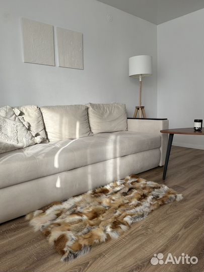 Ковер из натурального меха