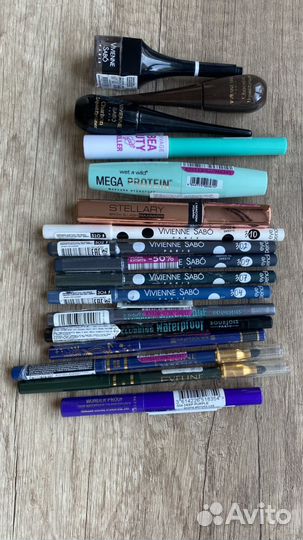 Тени, карандаш, подводка для век