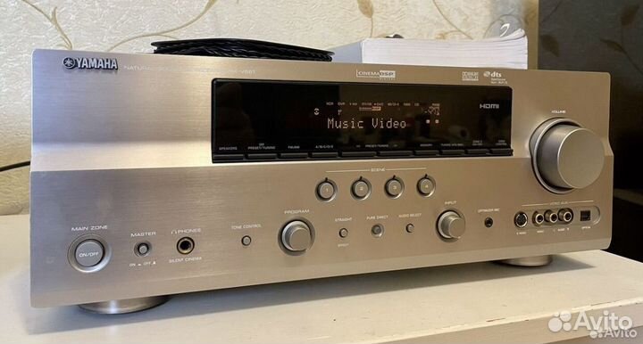 Топ Ресивер yamaha rx v661/hdma/от 4х ом