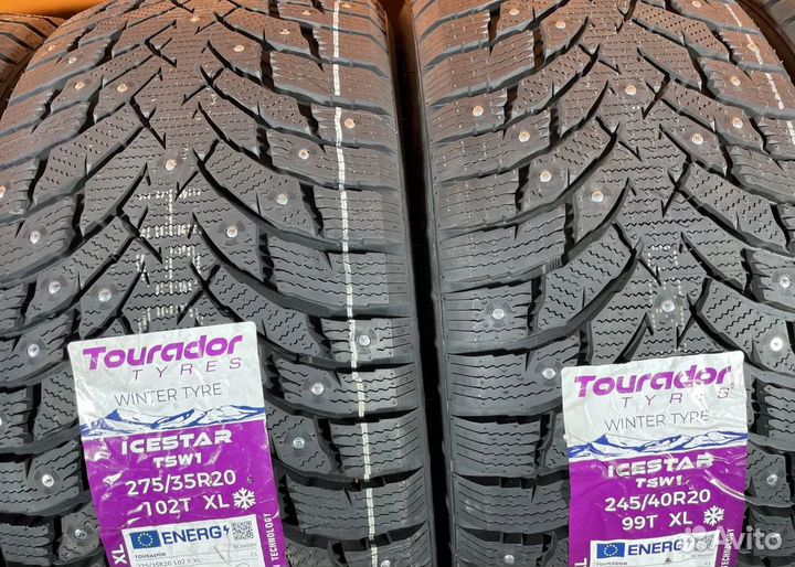 Tourador Ice Star TSW1 245/40 R20 и 275/35 R20 62U