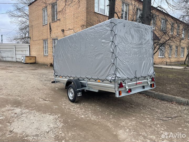 Прицеп Мзса 817717 одноосный 3,5х1,5 в к-т тентом