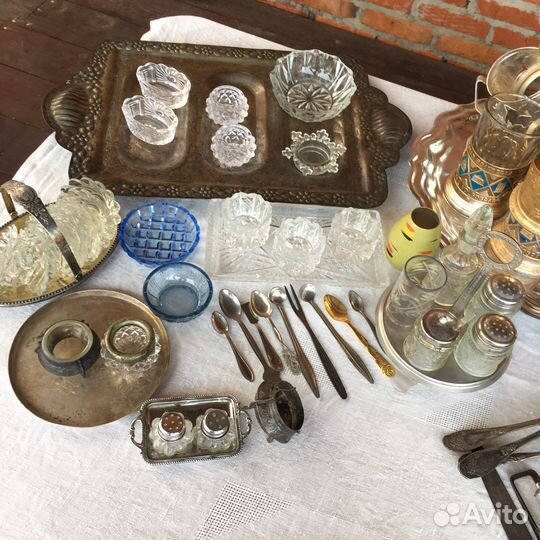 Мельхиоровая посуда СССР