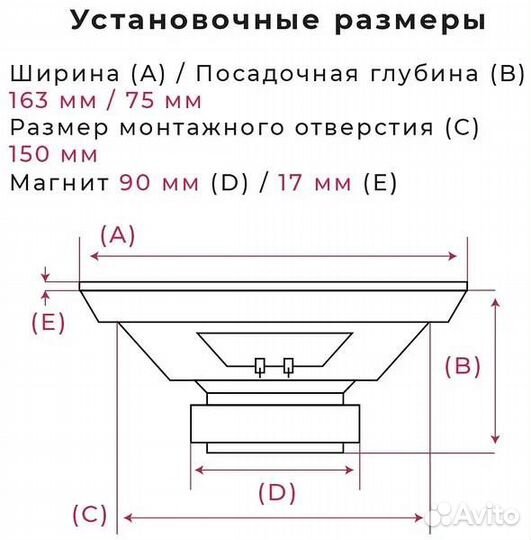 Динамики Pioneer TS-A6996S (6x9)