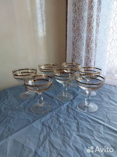 Бокалы шампанки СССР