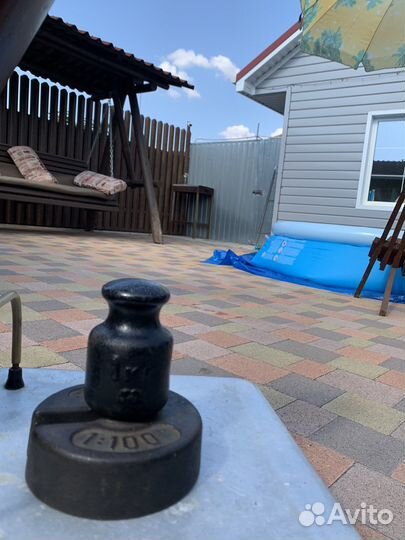 Весы торговые циферблатные с гирями СССР(1974)