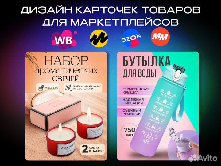 Инфографика для маркетплейсов wildberries озон