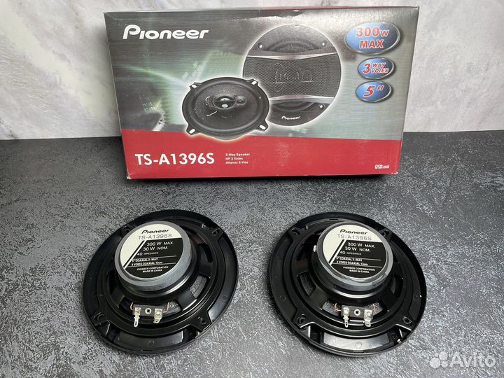 Автомобильные колонки динамики pioneer 13см