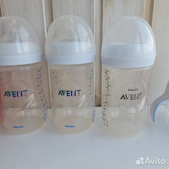 Бутылочки avent natural