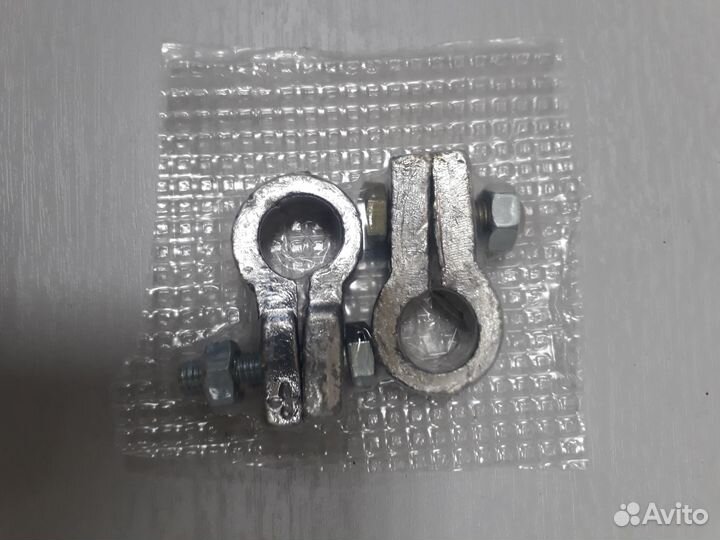 Клеммы акб свинец переходник Евро (к-т)