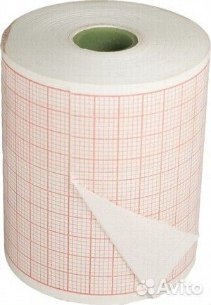 Лента регистрационная бумажная для экг: 110*30*12м