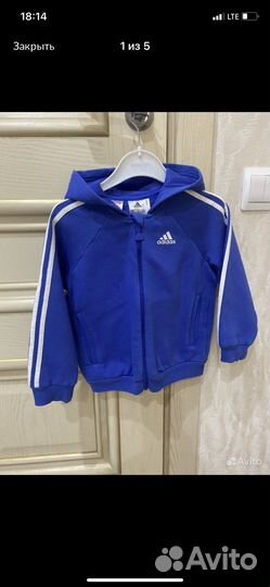 Спортивный костюм Адидас на 2-3 года