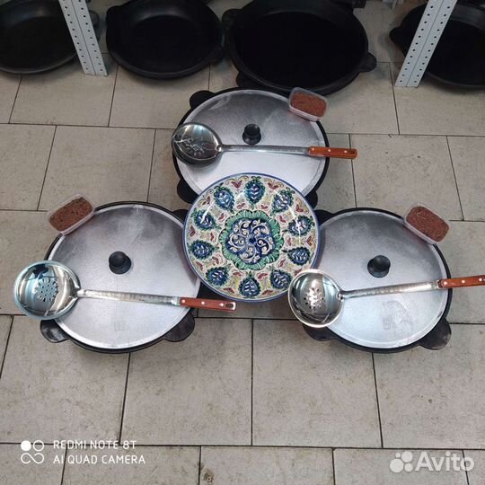 Казан Чугунный Узбекский Обожжённый