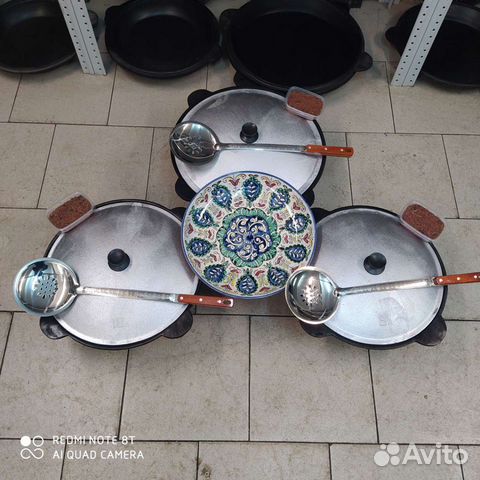 Казан Чугунный Узбекский Обожжённый