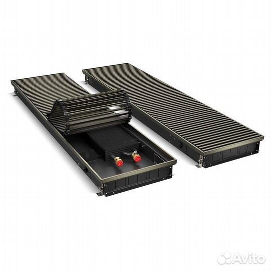 Внутрипольный конвектор с естественной конвекцией