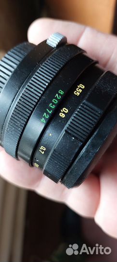 Объектив Helios 44M 2/58.СССР