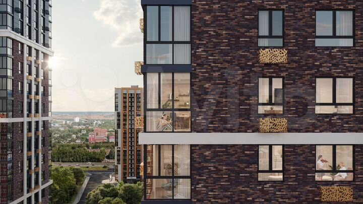 3-к. квартира, 88,2 м², 5/25 эт.