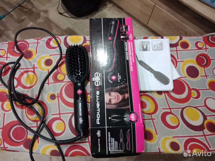 Расческа-выпрямитель Rowenta for elife