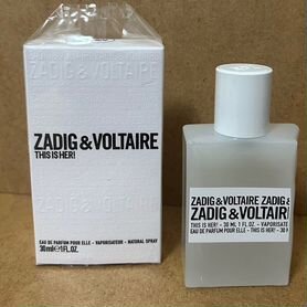 Zadig voltaire this is her 30 мл оригинал