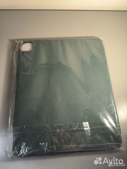 Чехол goojodoq для iPad Pro 12.9 (2021) зеленый