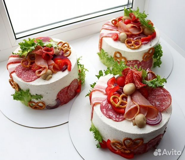 Закусочные торты