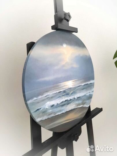 Картина Море маслом на холсте