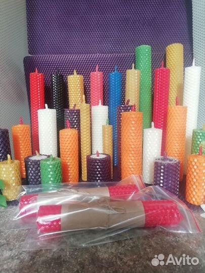 Свечи из вощины