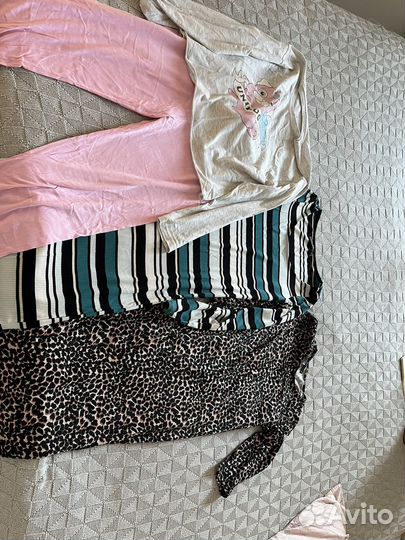 Женские вещи пакетом xs-s (много)