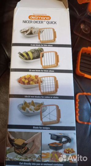 Овощерезка с комплектом насадок новая