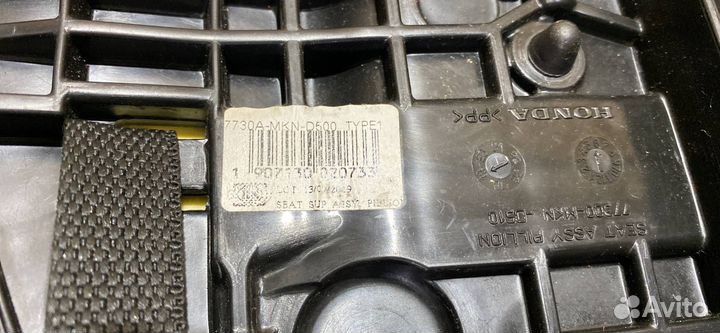 Сиденье пассажира Honda CBR650R 2019