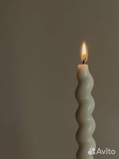 Свечи столовые ручной работы
