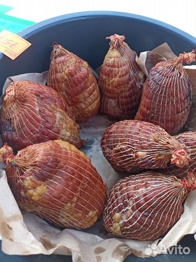 Мясо горячего копчения на щепе