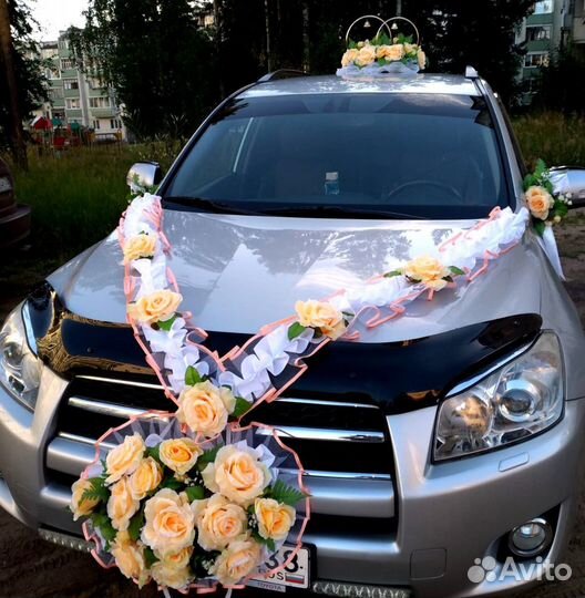 Оформление свадебных машин, выписку из роддома