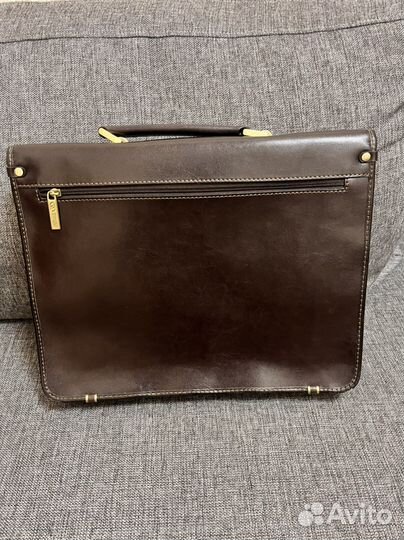 Мужской кожаный портфель